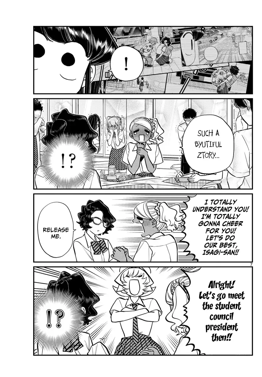 Komi-san wa Komyushou desu Chapter 200 page 7