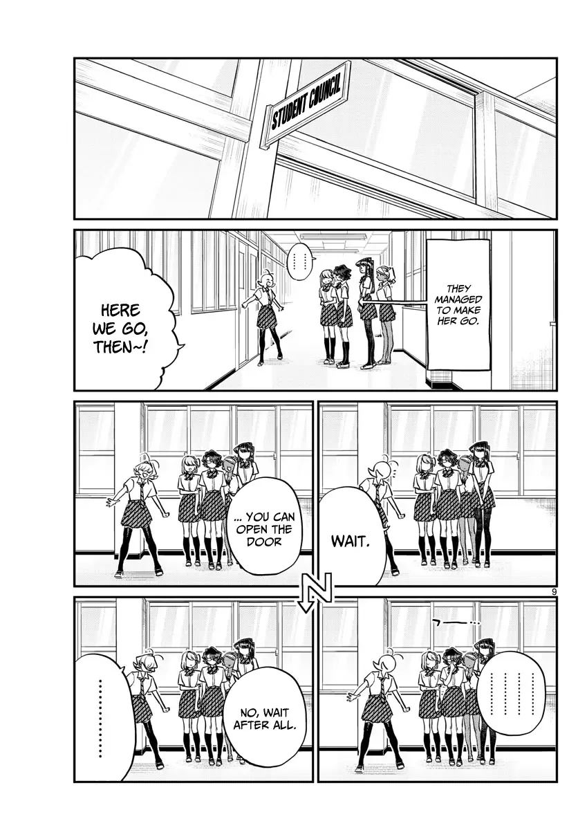 Komi-san wa Komyushou desu Chapter 200 page 9
