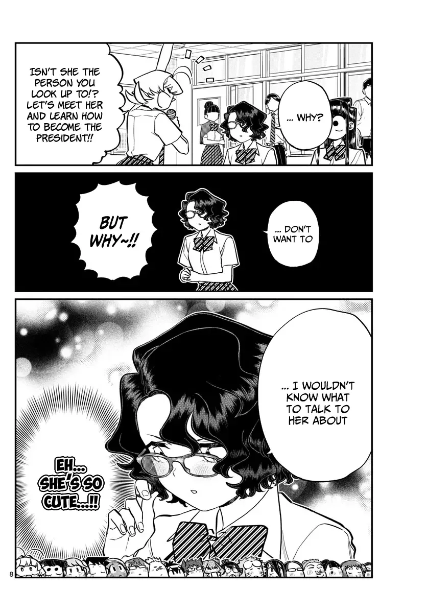 Komi-san wa Komyushou desu Chapter 200 page 8