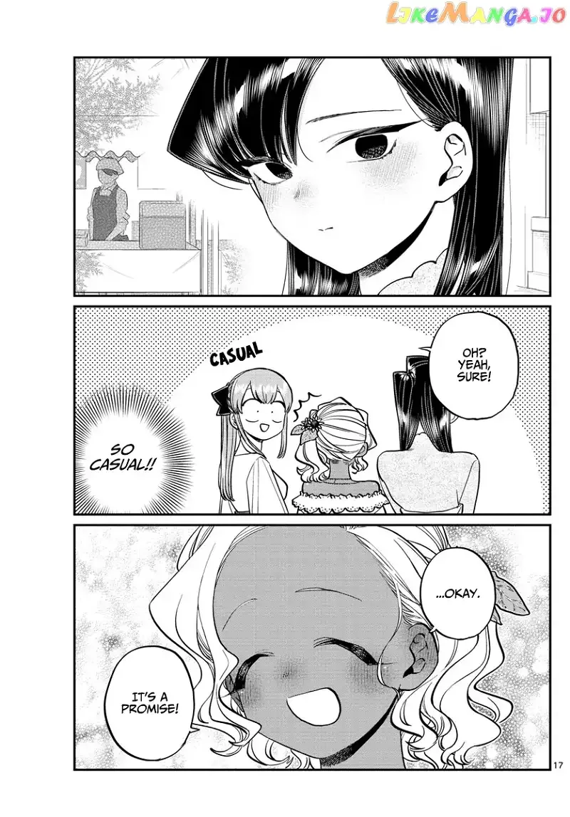 Komi-san wa Komyushou desu Chapter 232 page 17