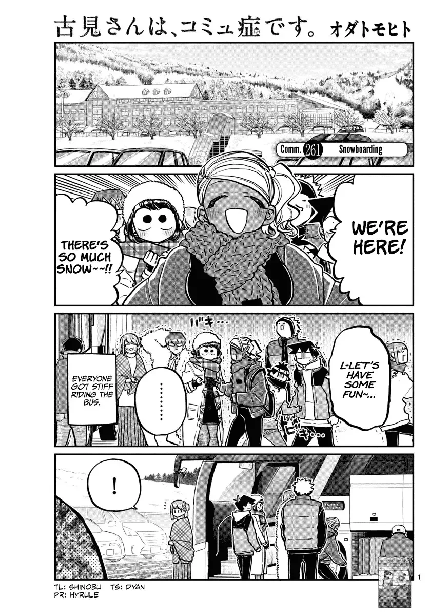Komi-san wa Komyushou desu Chapter 261 page 1