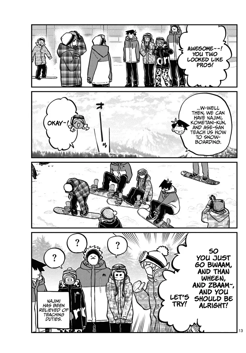Komi-san wa Komyushou desu Chapter 261 page 13