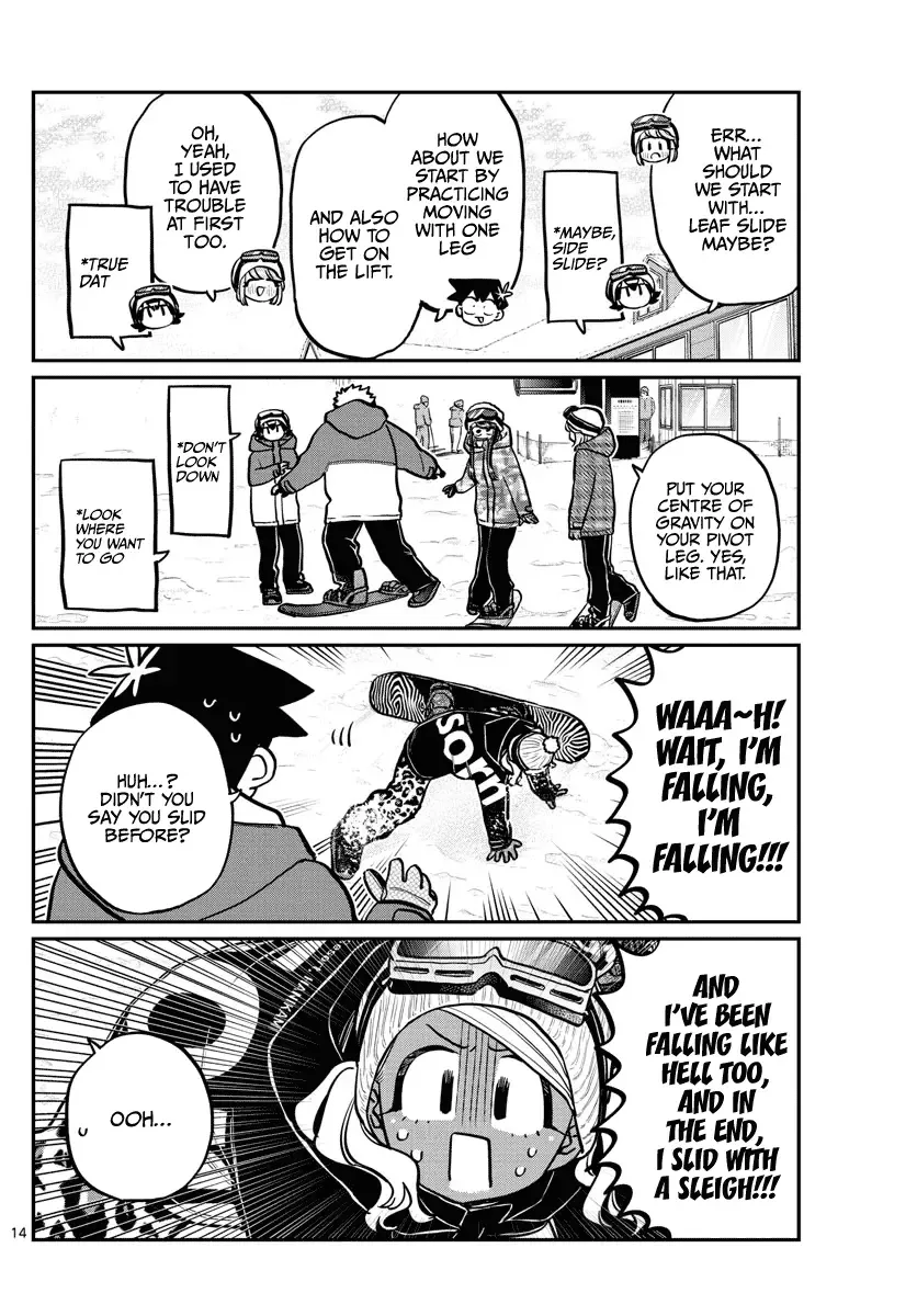 Komi-san wa Komyushou desu Chapter 261 page 14