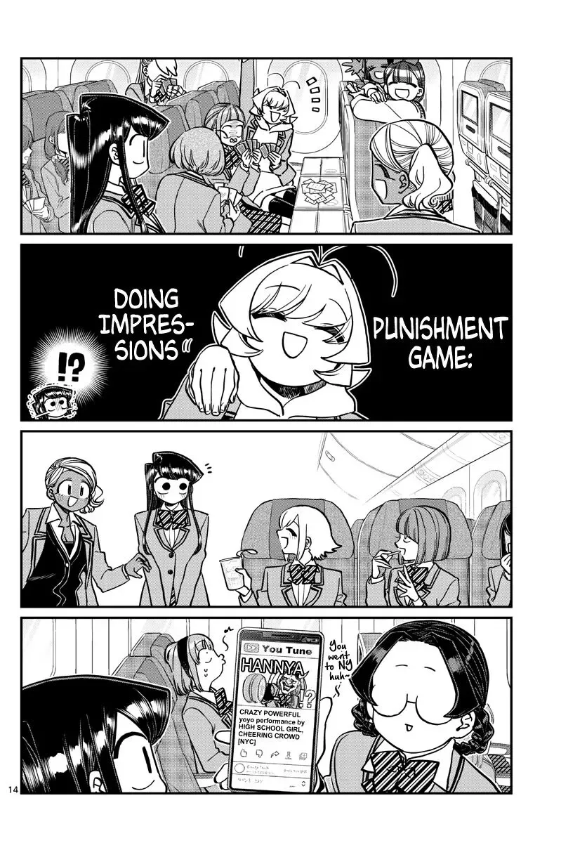 Komi-san wa Komyushou desu Chapter 295 page 14