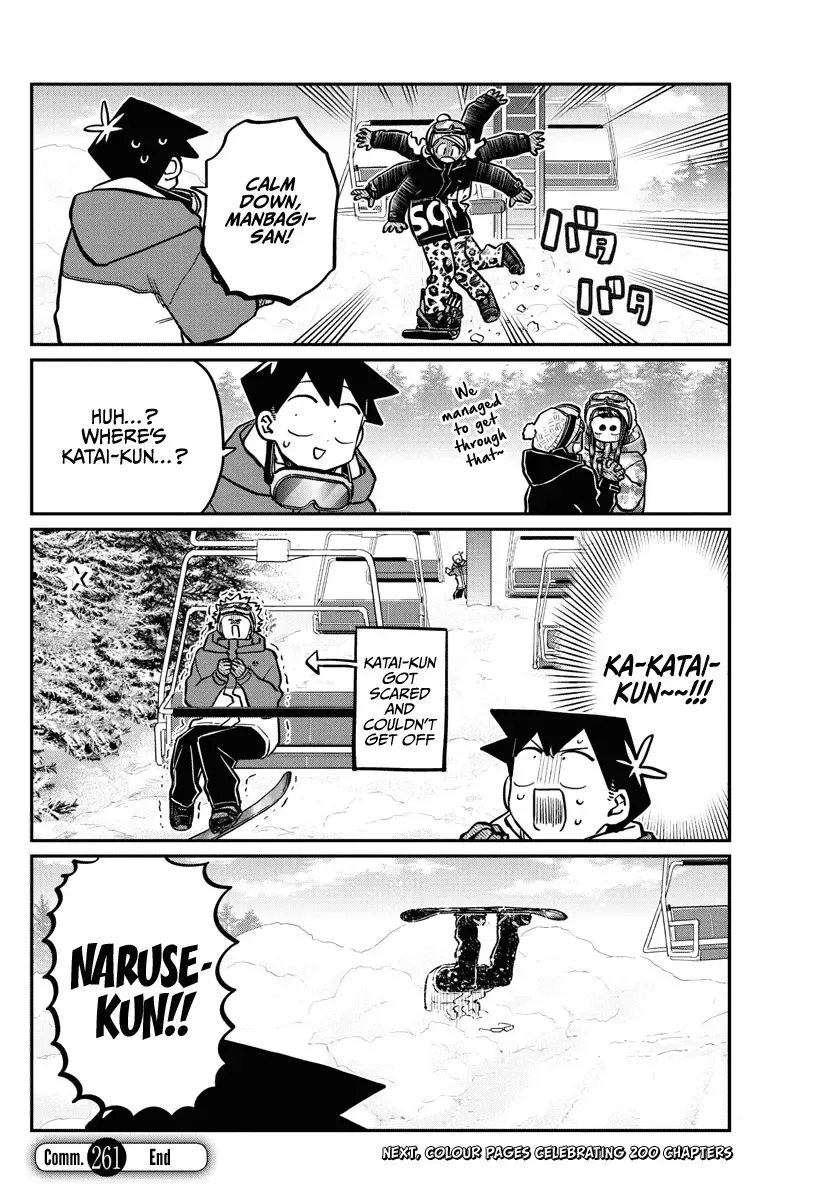 Komi-san wa Komyushou desu Chapter 261 page 18