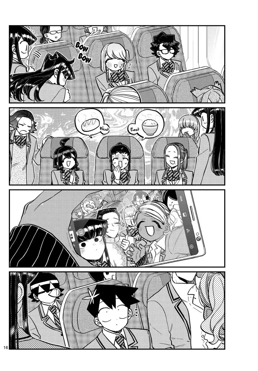 Komi-san wa Komyushou desu Chapter 295 page 16