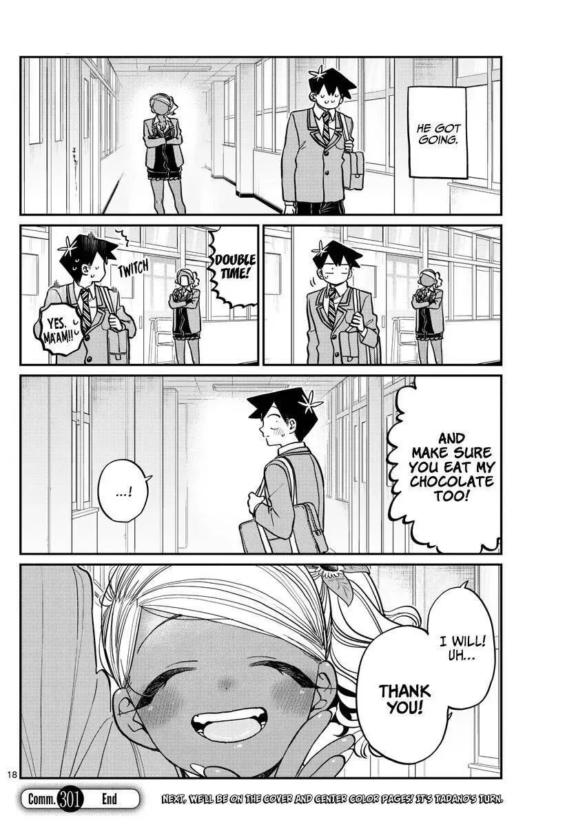 Komi-san wa Komyushou desu Chapter 301 page 18