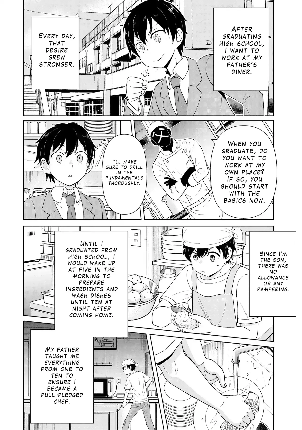 Youheidan no Ryouriban Chapter 1 page 8