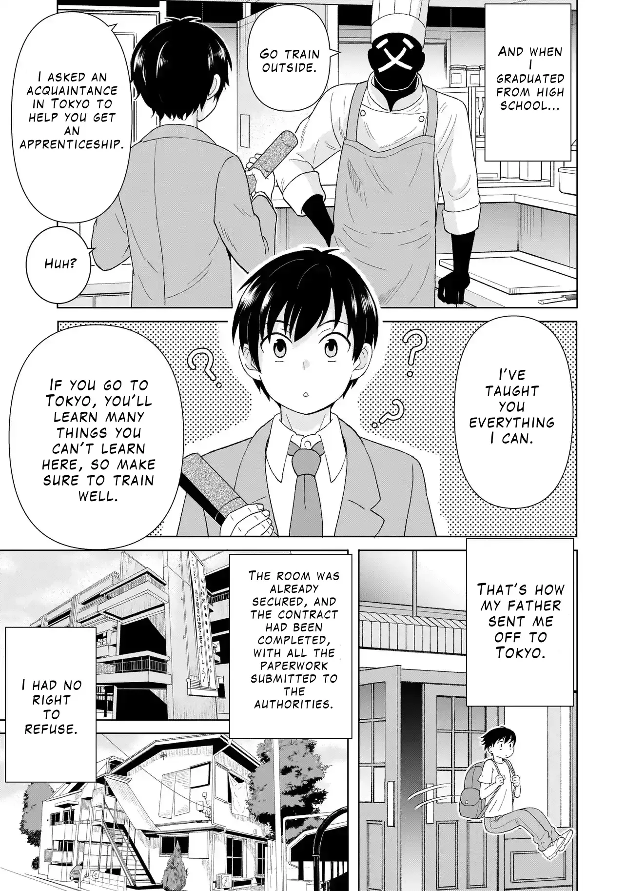 Youheidan no Ryouriban Chapter 1 page 9