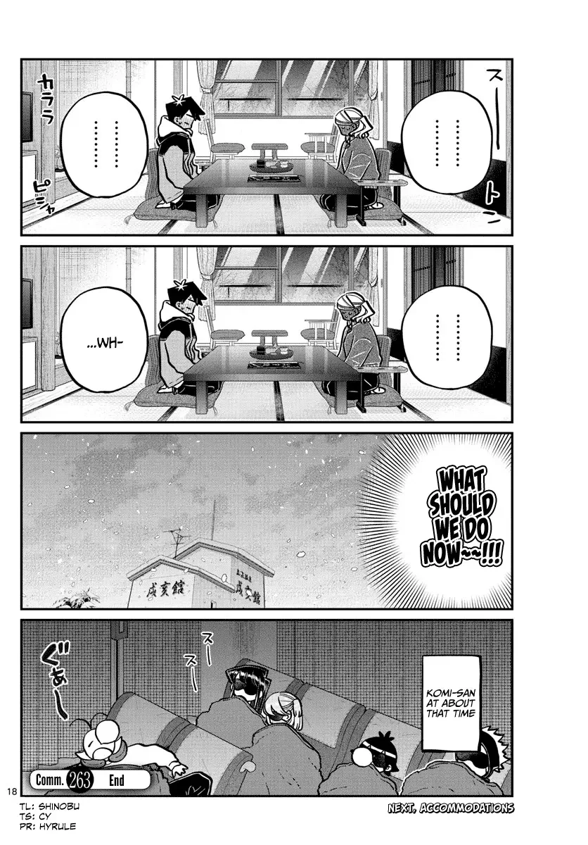 Komi-san wa Komyushou desu Chapter 263 page 18