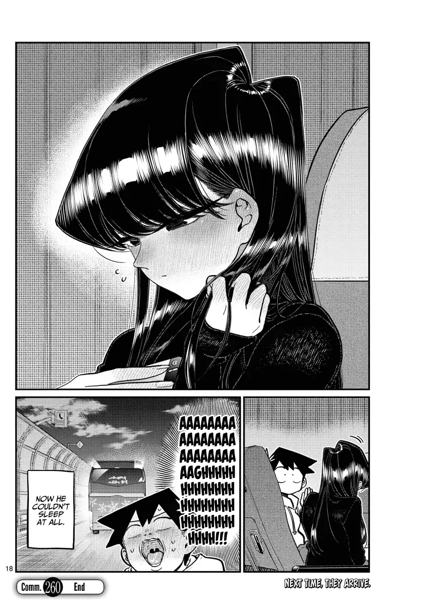 Komi-san wa Komyushou desu Chapter 260 page 18