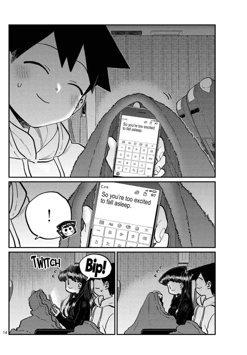 Komi-san wa Komyushou desu Chapter 260 page 14
