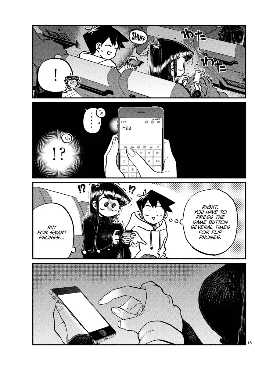 Komi-san wa Komyushou desu Chapter 260 page 15