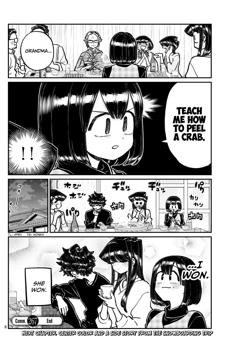 Komi-san wa Komyushou desu Chapter 267 page 8