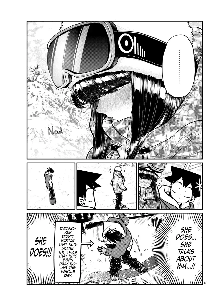 Komi-san wa Komyushou desu Chapter 268 page 18