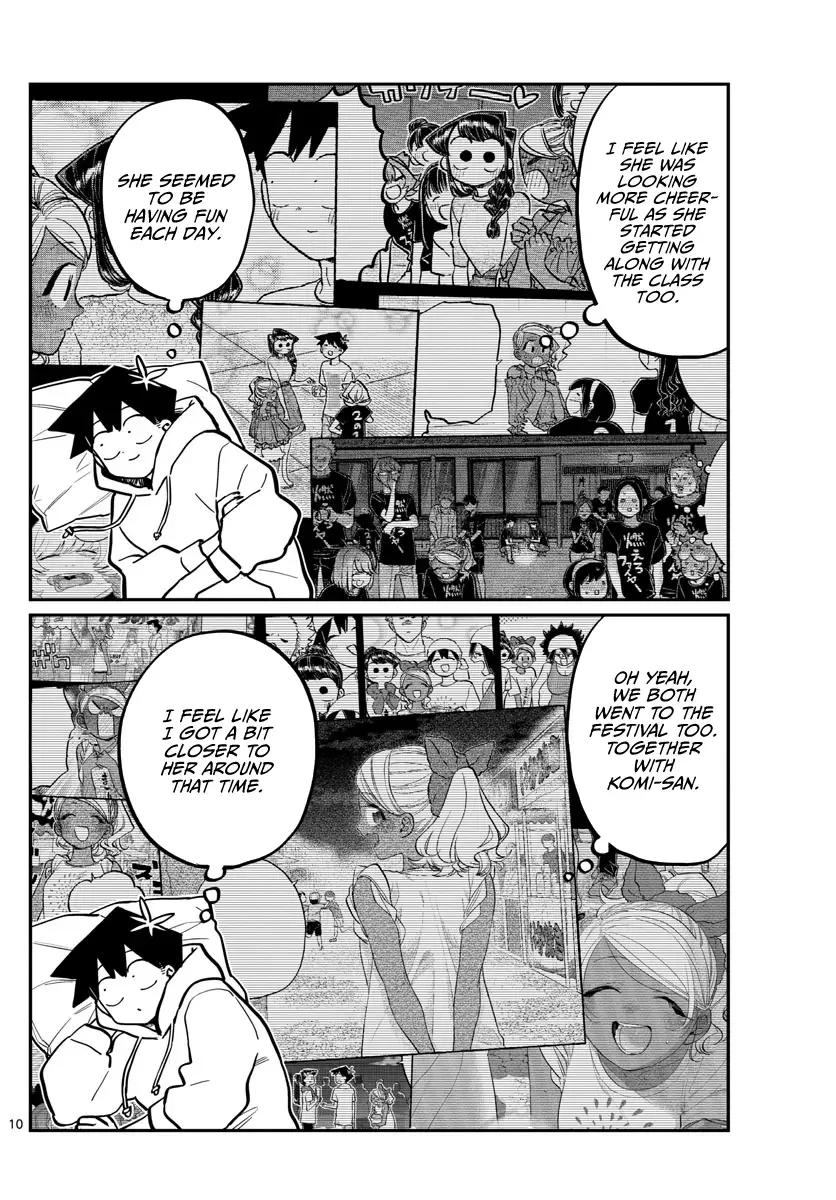 Komi-san wa Komyushou desu Chapter 269 page 10
