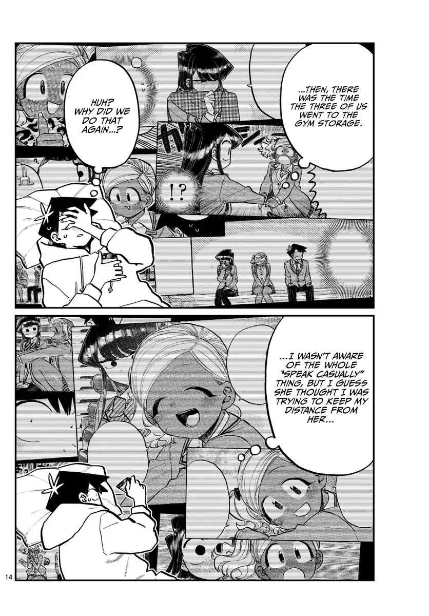Komi-san wa Komyushou desu Chapter 269 page 14