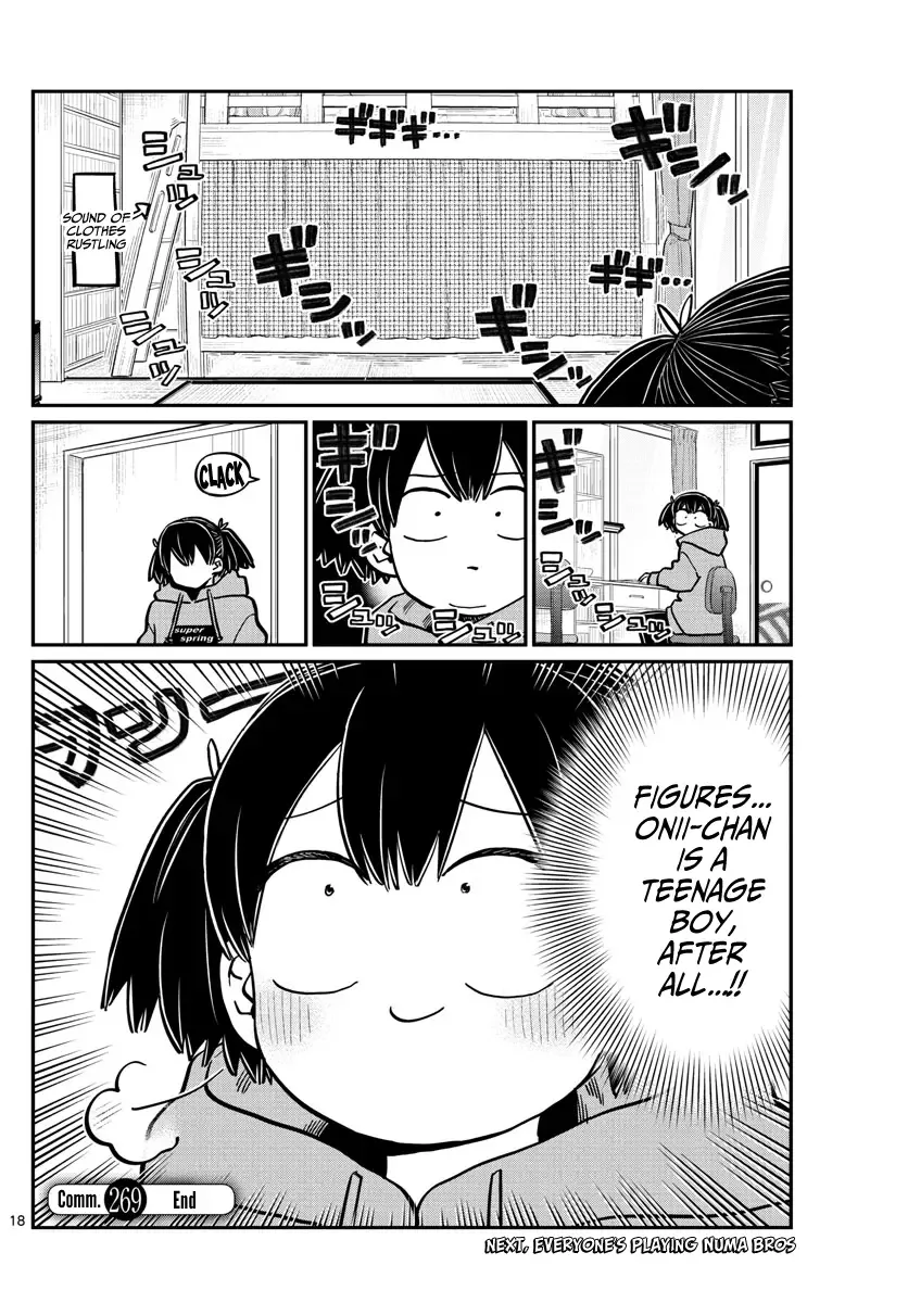 Komi-san wa Komyushou desu Chapter 269 page 18