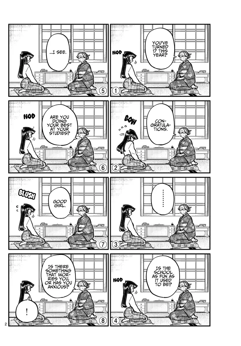 Komi-san wa Komyushou desu Chapter 271 page 2