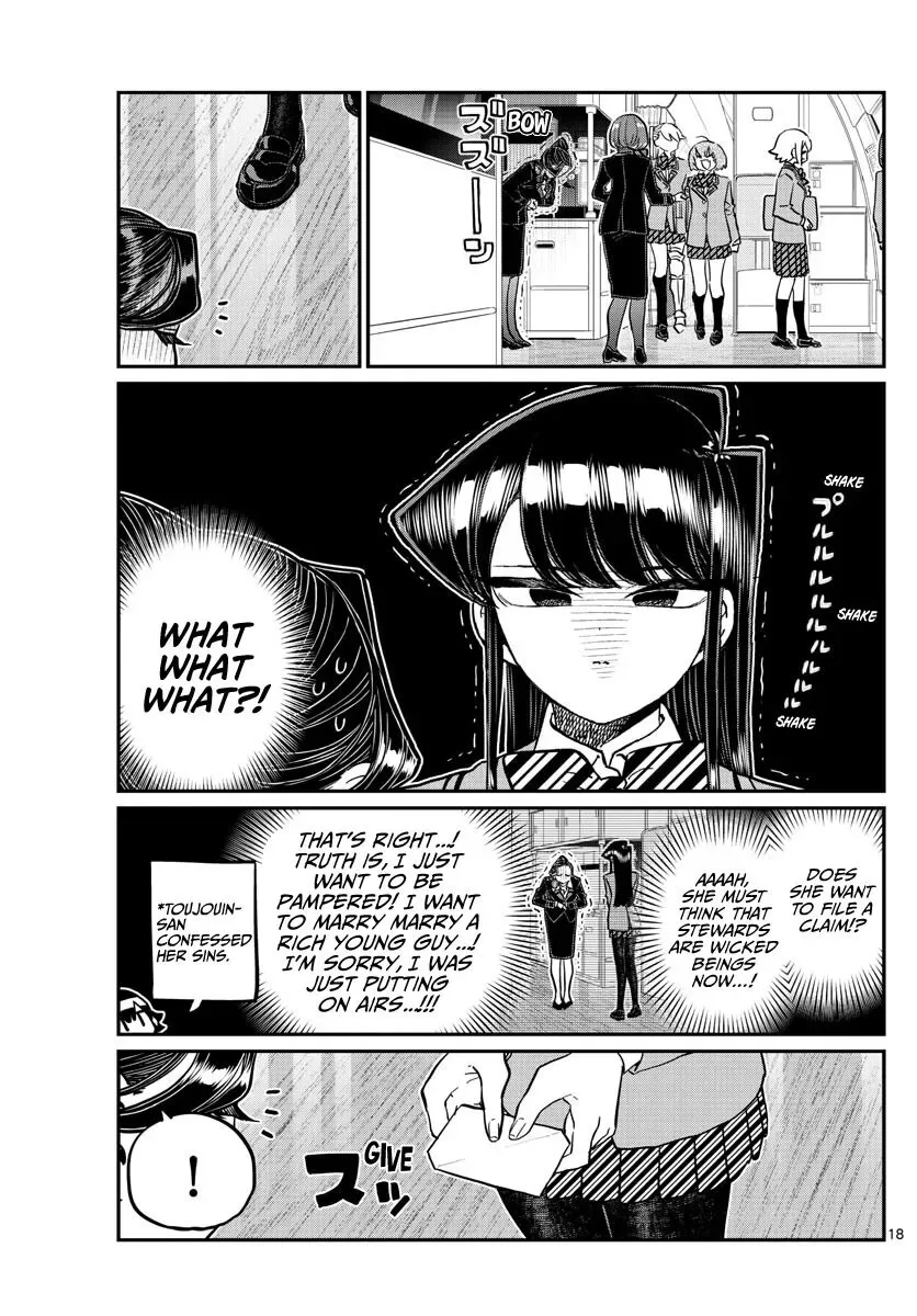Komi-san wa Komyushou desu Chapter 278 page 18