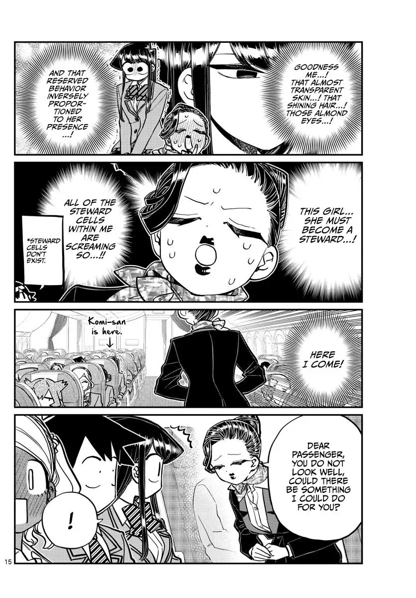 Komi-san wa Komyushou desu Chapter 278 page 15