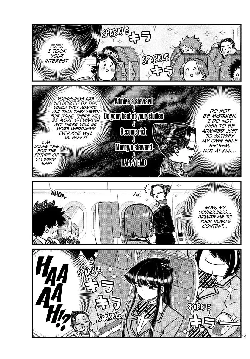 Komi-san wa Komyushou desu Chapter 278 page 14