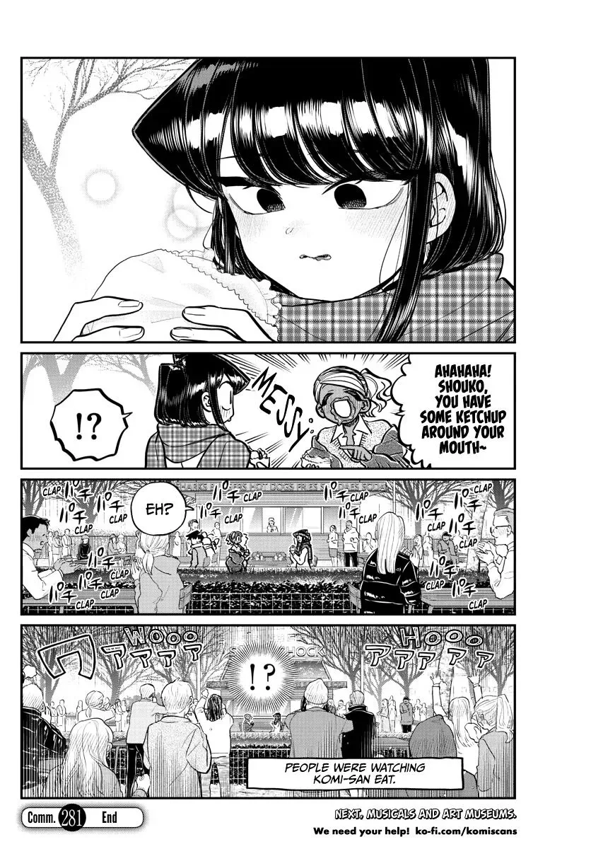 Komi-san wa Komyushou desu Chapter 281 page 8