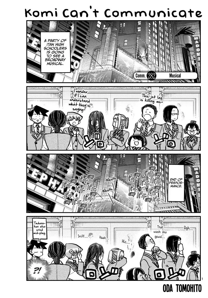 Komi-san wa Komyushou desu Chapter 282 page 1