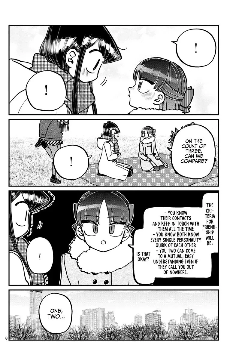 Komi-san wa Komyushou desu Chapter 284 page 8