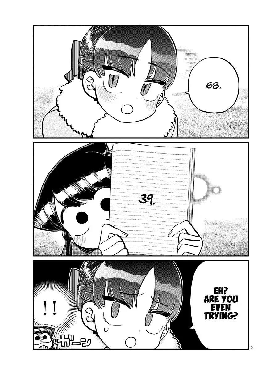 Komi-san wa Komyushou desu Chapter 284 page 9