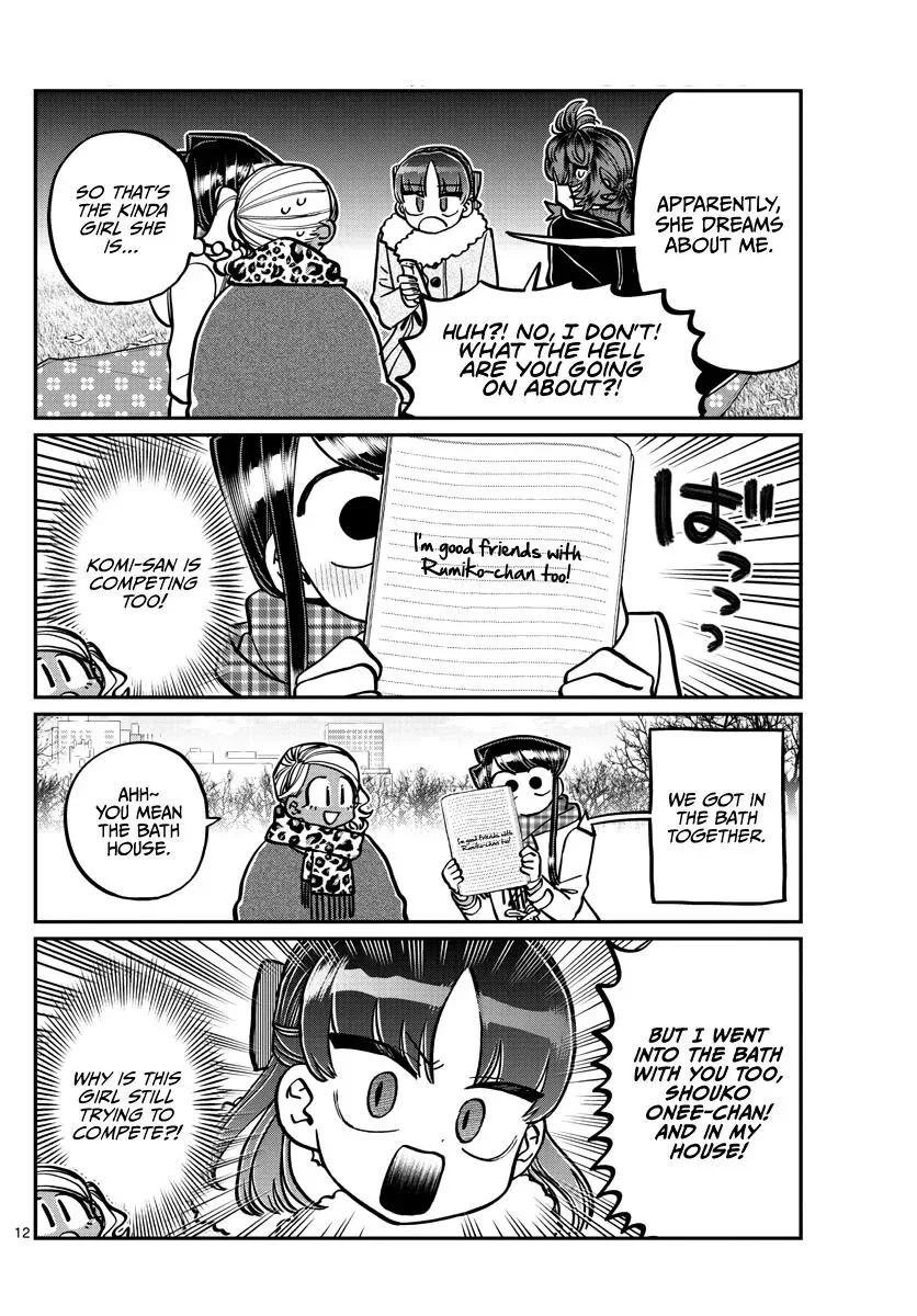 Komi-san wa Komyushou desu Chapter 284 page 12