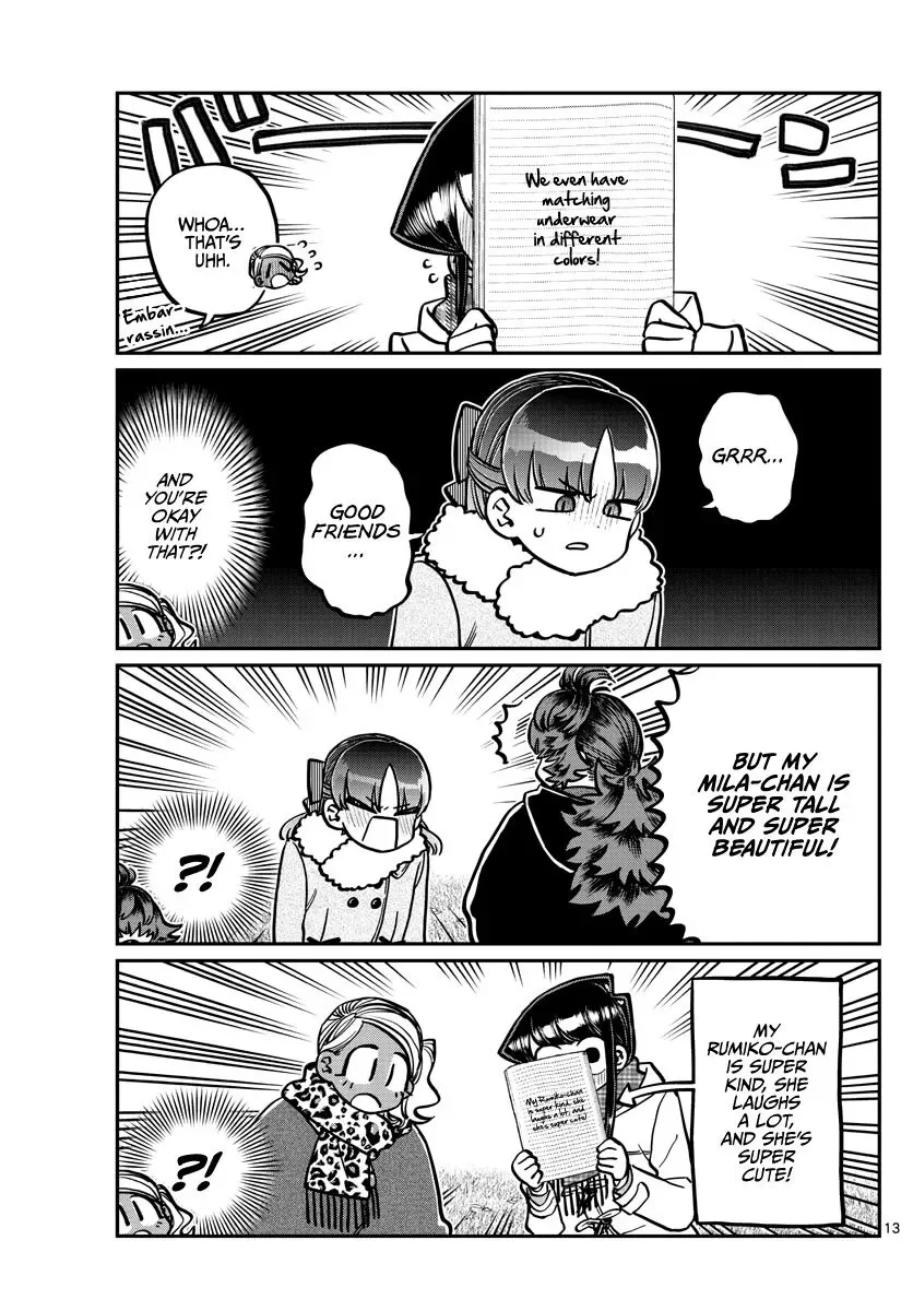 Komi-san wa Komyushou desu Chapter 284 page 13