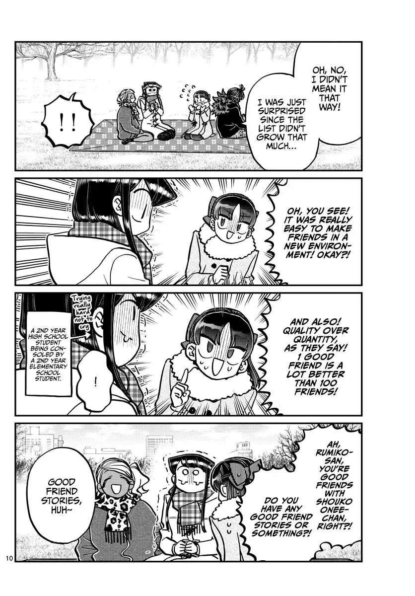 Komi-san wa Komyushou desu Chapter 284 page 10