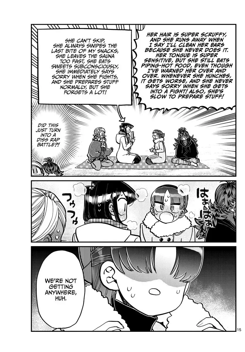 Komi-san wa Komyushou desu Chapter 284 page 15