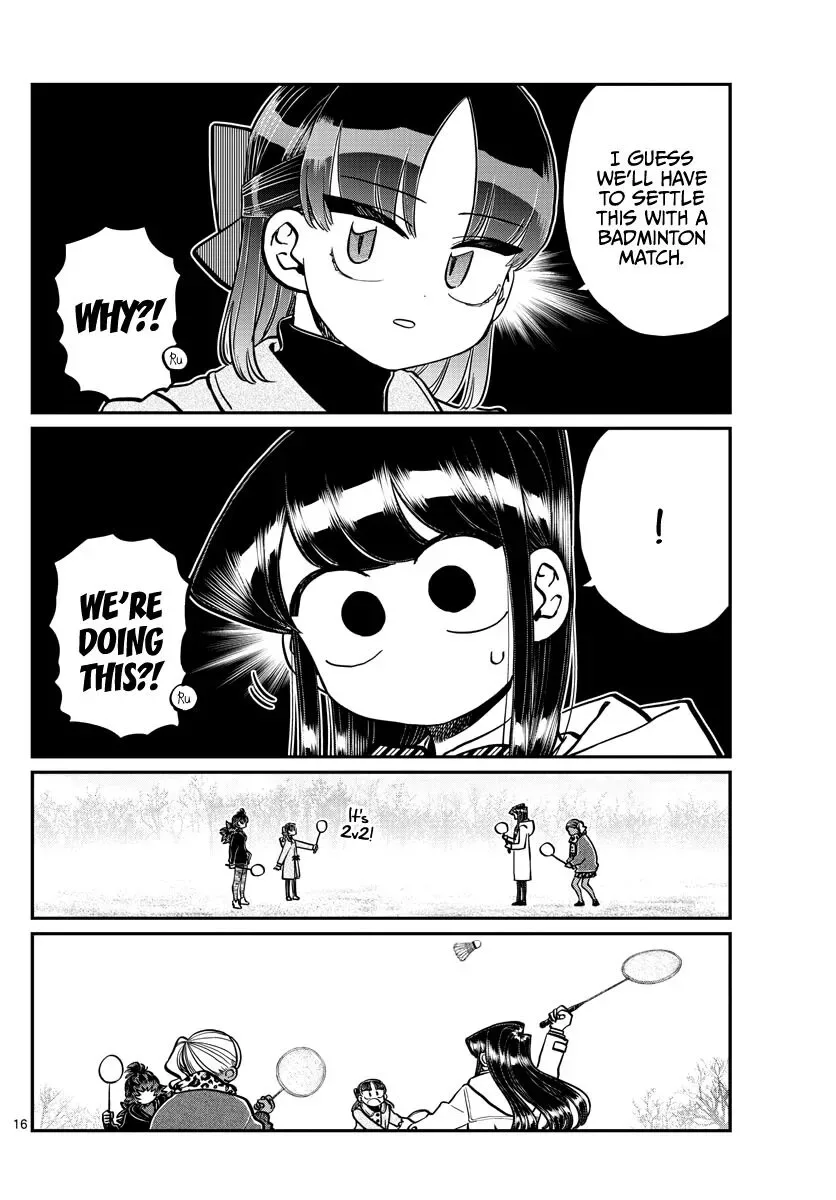 Komi-san wa Komyushou desu Chapter 284 page 16
