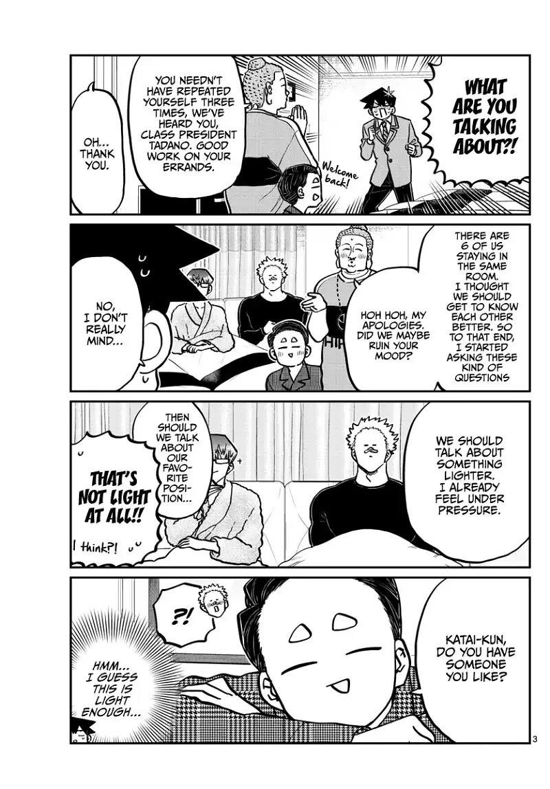 Komi-san wa Komyushou desu Chapter 286 page 3