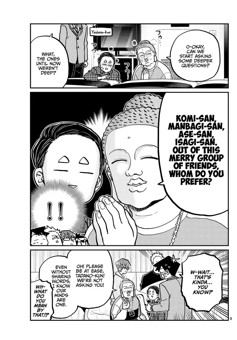 Komi-san wa Komyushou desu Chapter 286 page 9
