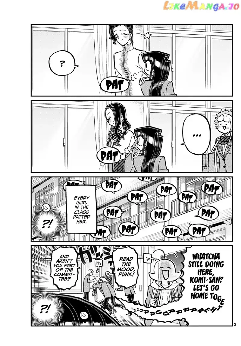 Komi-san wa Komyushou desu Chapter 314 page 3