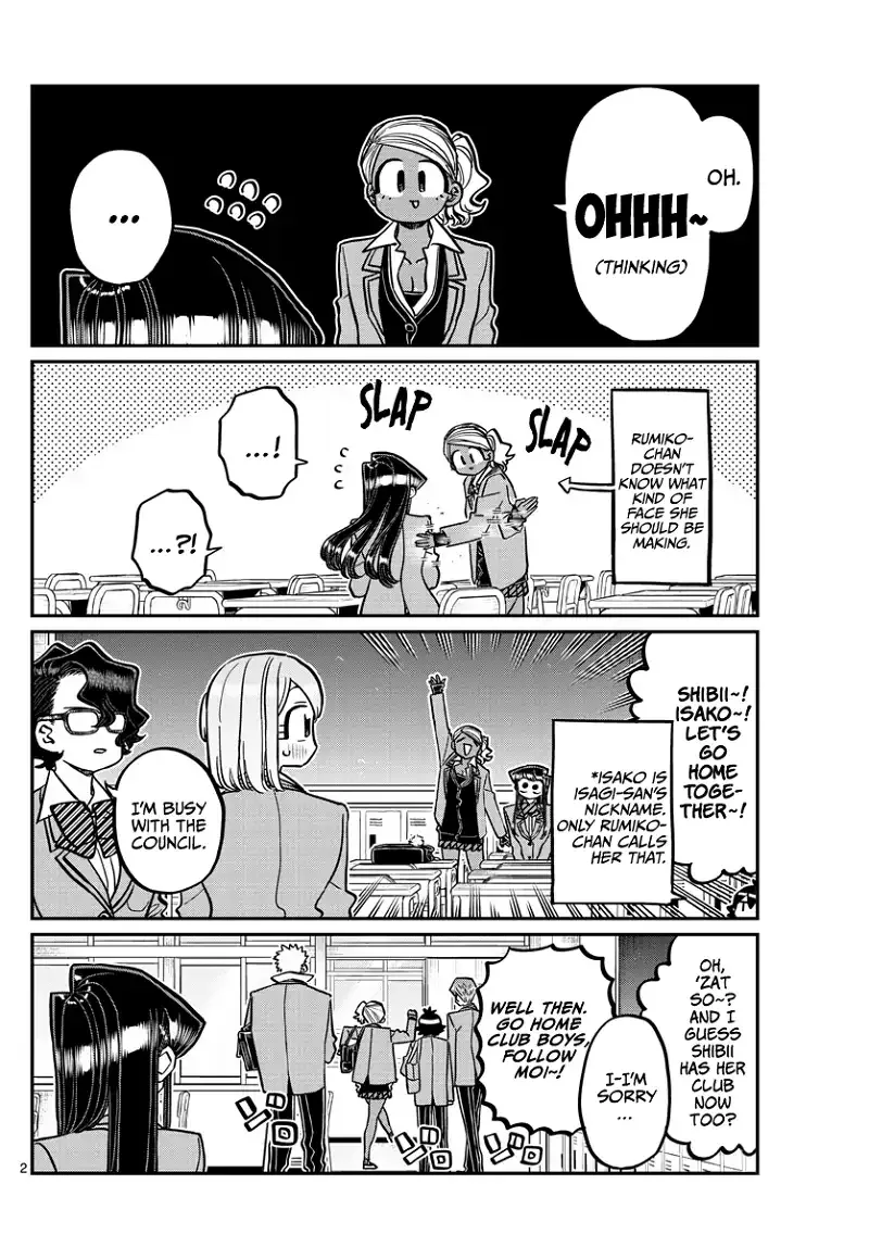 Komi-san wa Komyushou desu Chapter 314 page 2