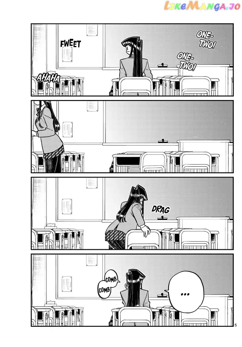 Komi-san wa Komyushou desu Chapter 314 page 5