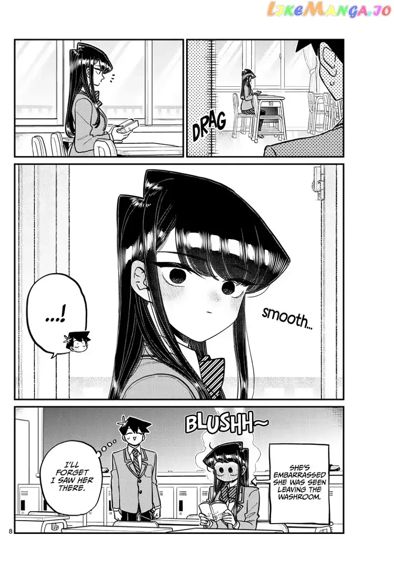 Komi-san wa Komyushou desu Chapter 314 page 8