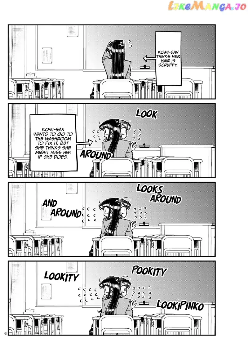 Komi-san wa Komyushou desu Chapter 314 page 6