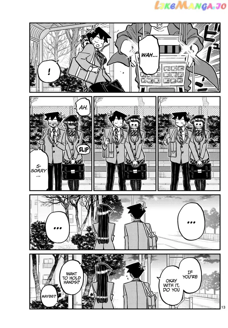 Komi-san wa Komyushou desu Chapter 314 page 13