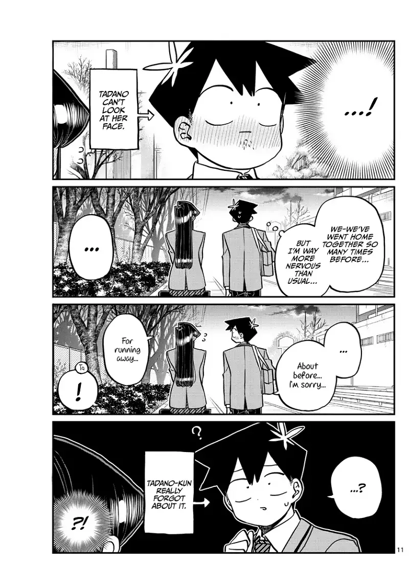 Komi-san wa Komyushou desu Chapter 314 page 11