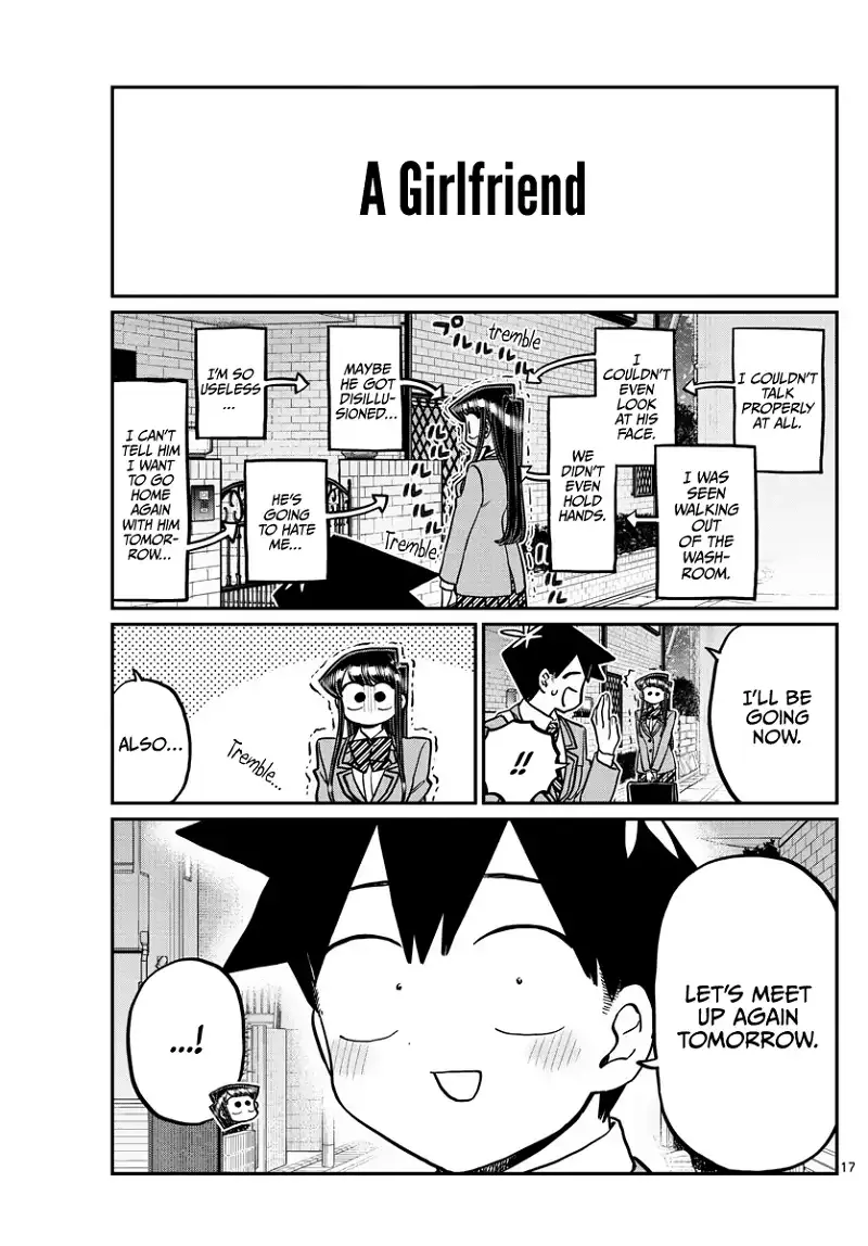 Komi-san wa Komyushou desu Chapter 314 page 17