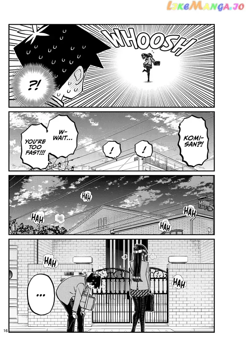Komi-san wa Komyushou desu Chapter 314 page 16