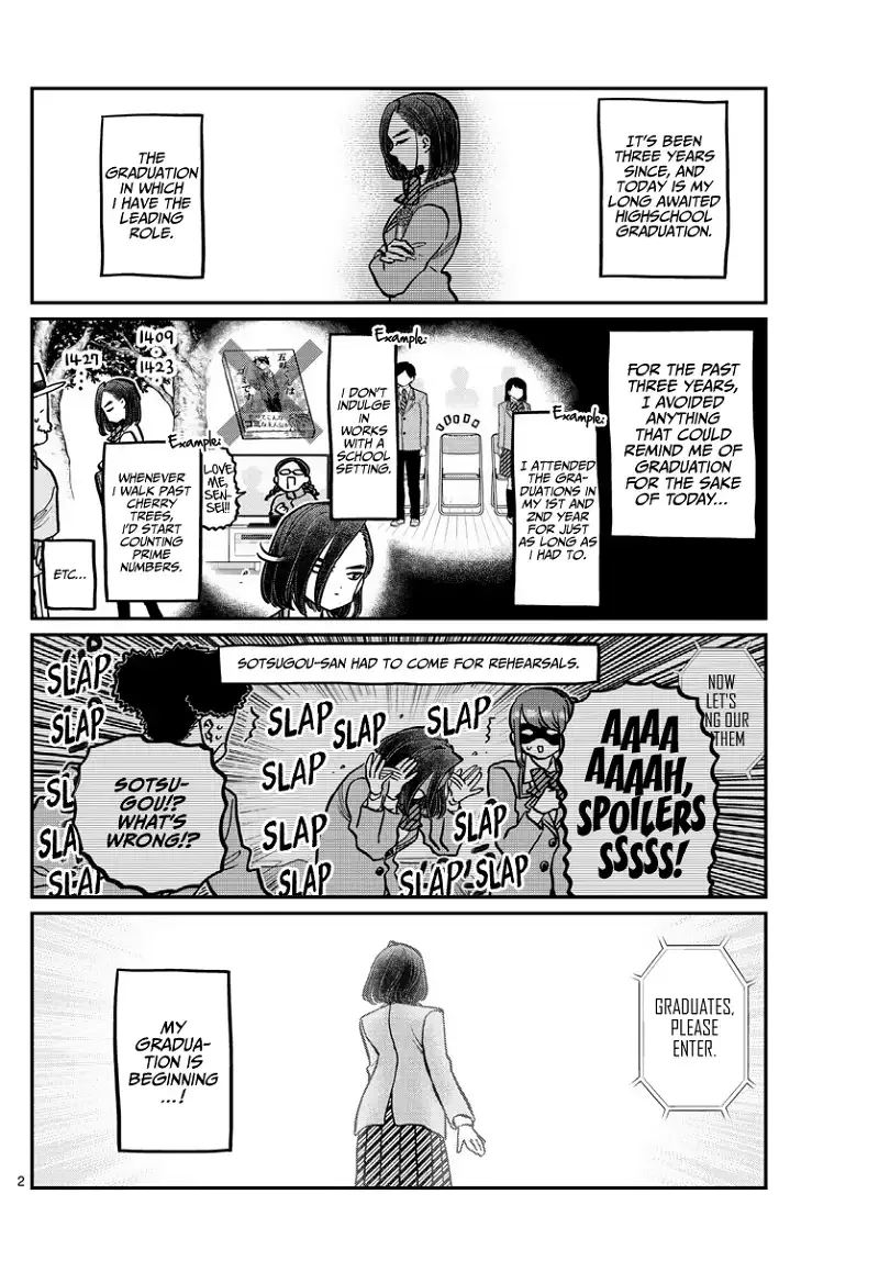 Komi-san wa Komyushou desu Chapter 315 page 2
