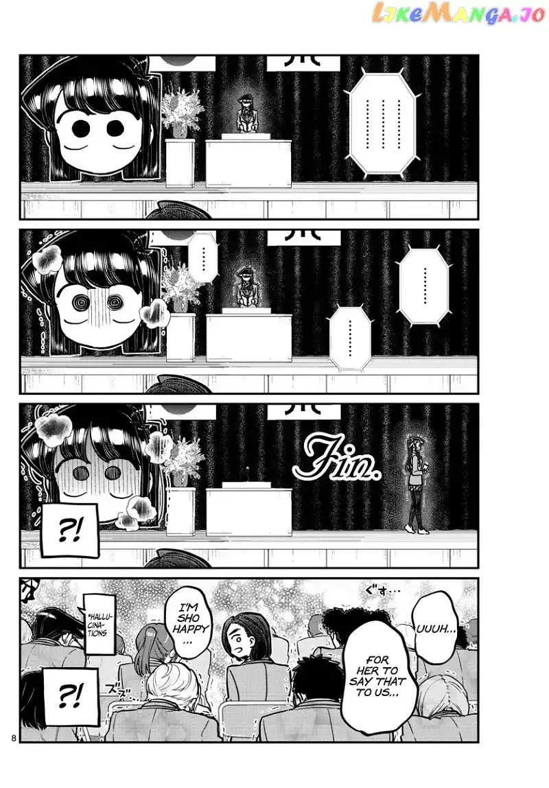 Komi-san wa Komyushou desu Chapter 315 page 8