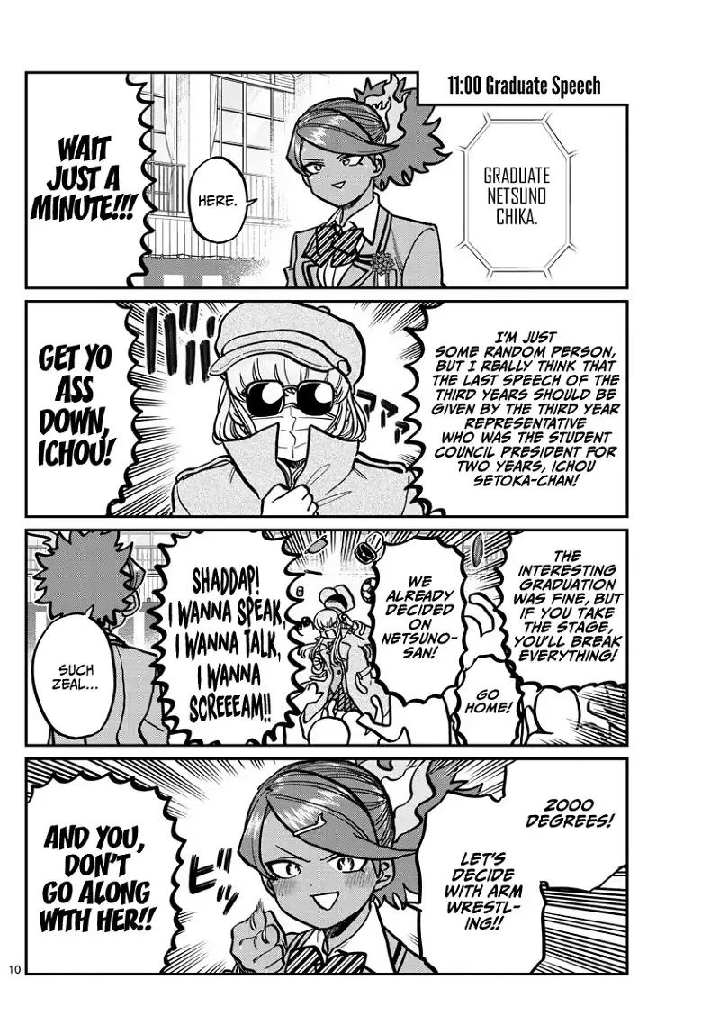 Komi-san wa Komyushou desu Chapter 315 page 10