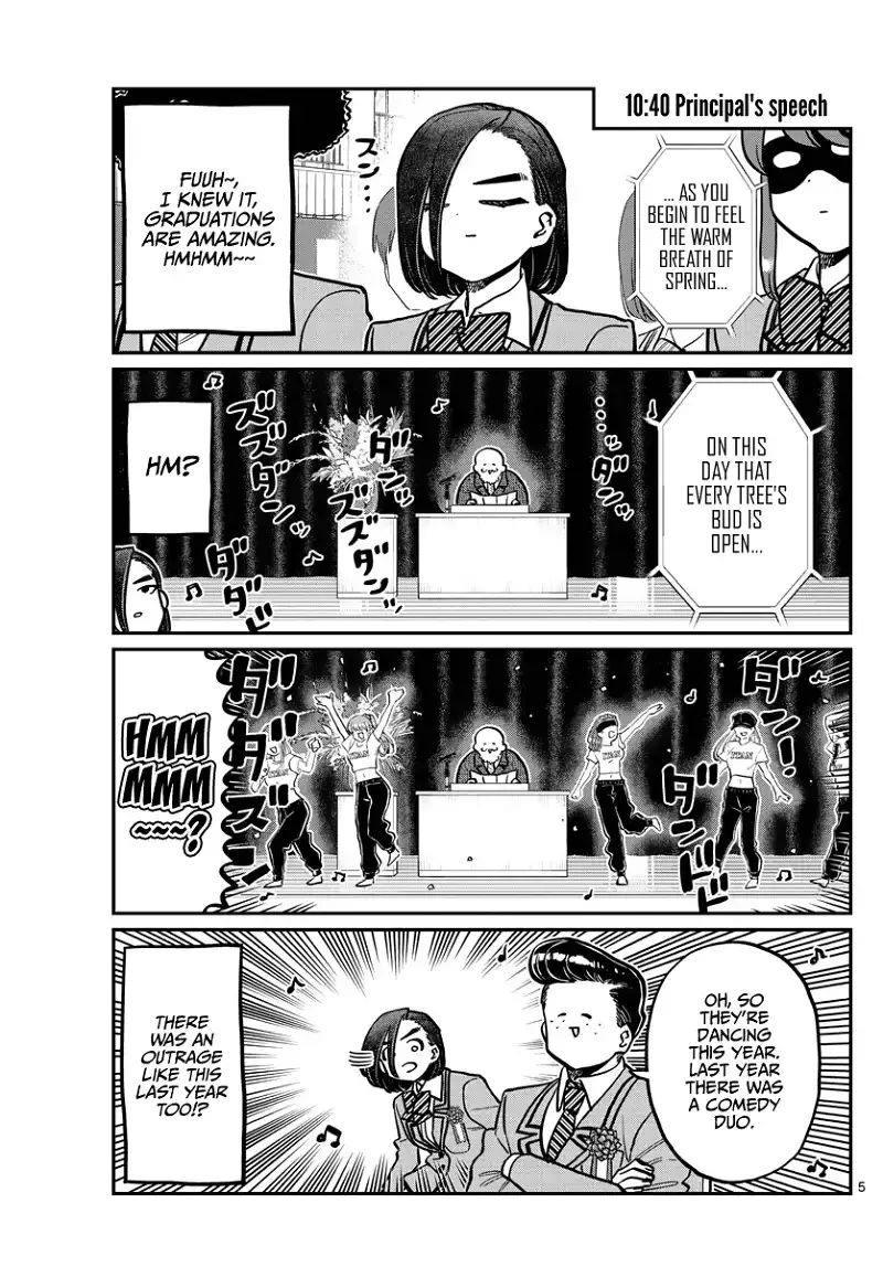 Komi-san wa Komyushou desu Chapter 315 page 5
